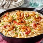 Cajun Shrimp Fettuccine Alfredo Recipe