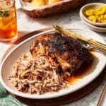 Slow Roasted Pork Shoulder with Dijon and Maple Rub Recipe