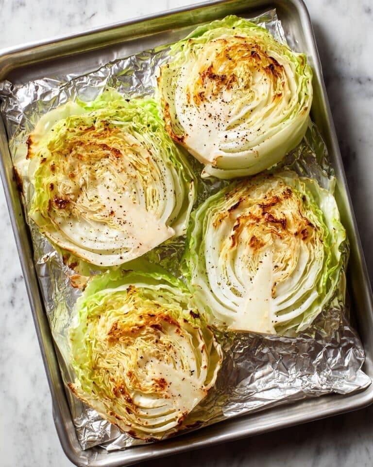 Cabbage Steaks with Herb Butter Recipe