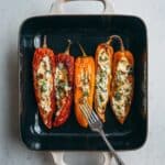 Greek Style Stuffed Peppers with Feta Recipe