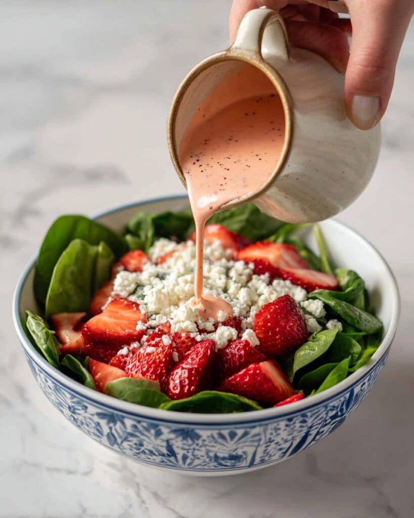 Easy Homemade Strawberry Salad Dressing Recipe