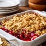 Berry Cobbler with Juicy Berries and Buttery Cookie Topping Recipe