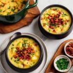Ham and Bacon Cheddar Chowder Recipe