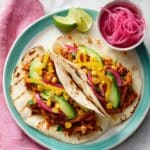 The Best Slow-Cooker Chicken Tacos Recipe