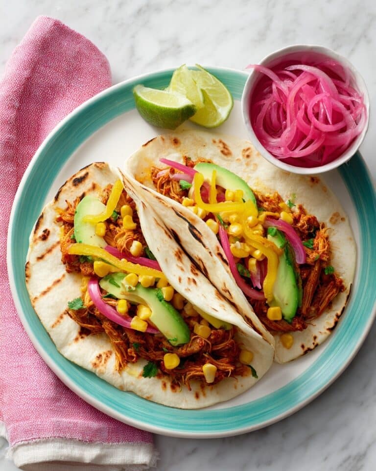 The Best Slow-Cooker Chicken Tacos Recipe
