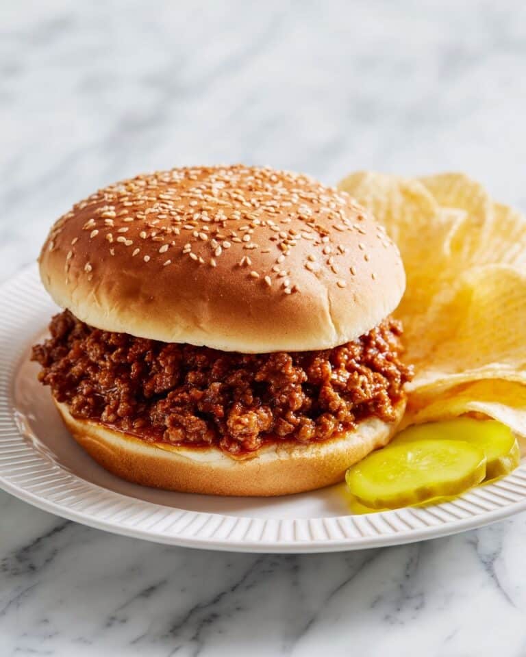 Classic Sloppy Joe Sandwiches Recipe