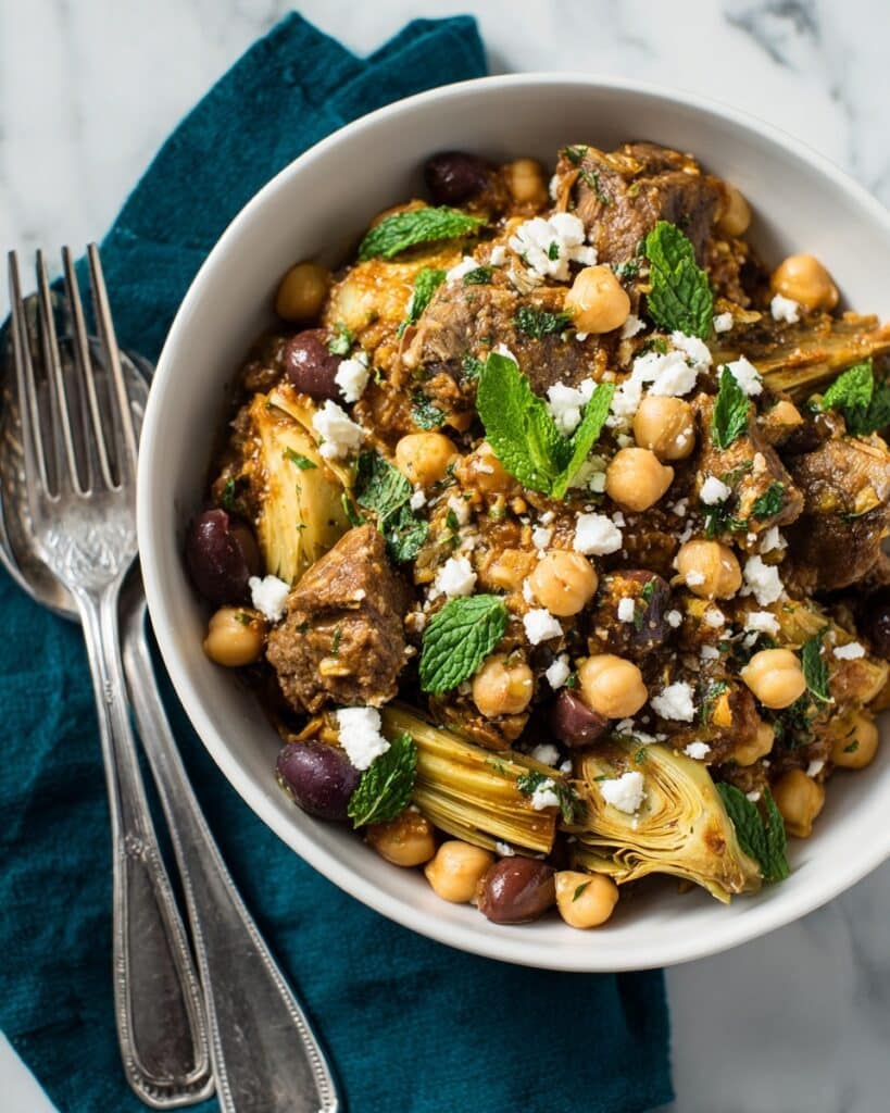 Greek-Style Lamb Stew Recipe