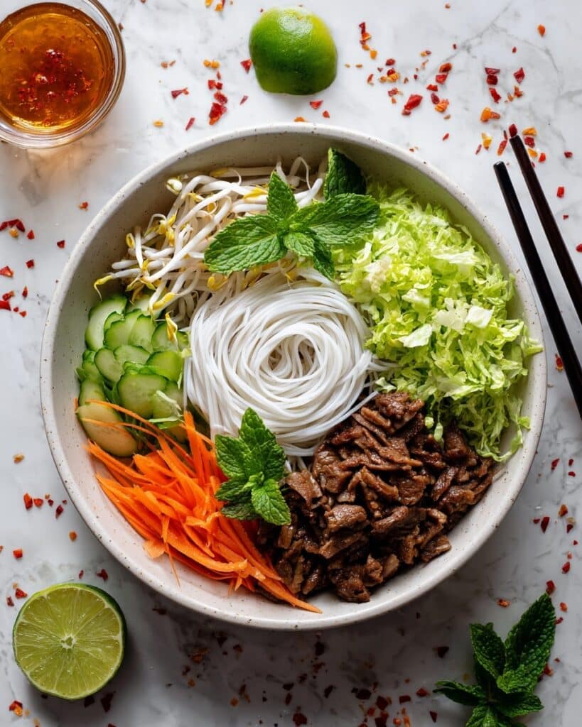 Vietnamese Noodle Salad with Pork Recipe