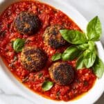 Polpette di Melanzane ~ Eggplant Meatballs without Meat Recipe