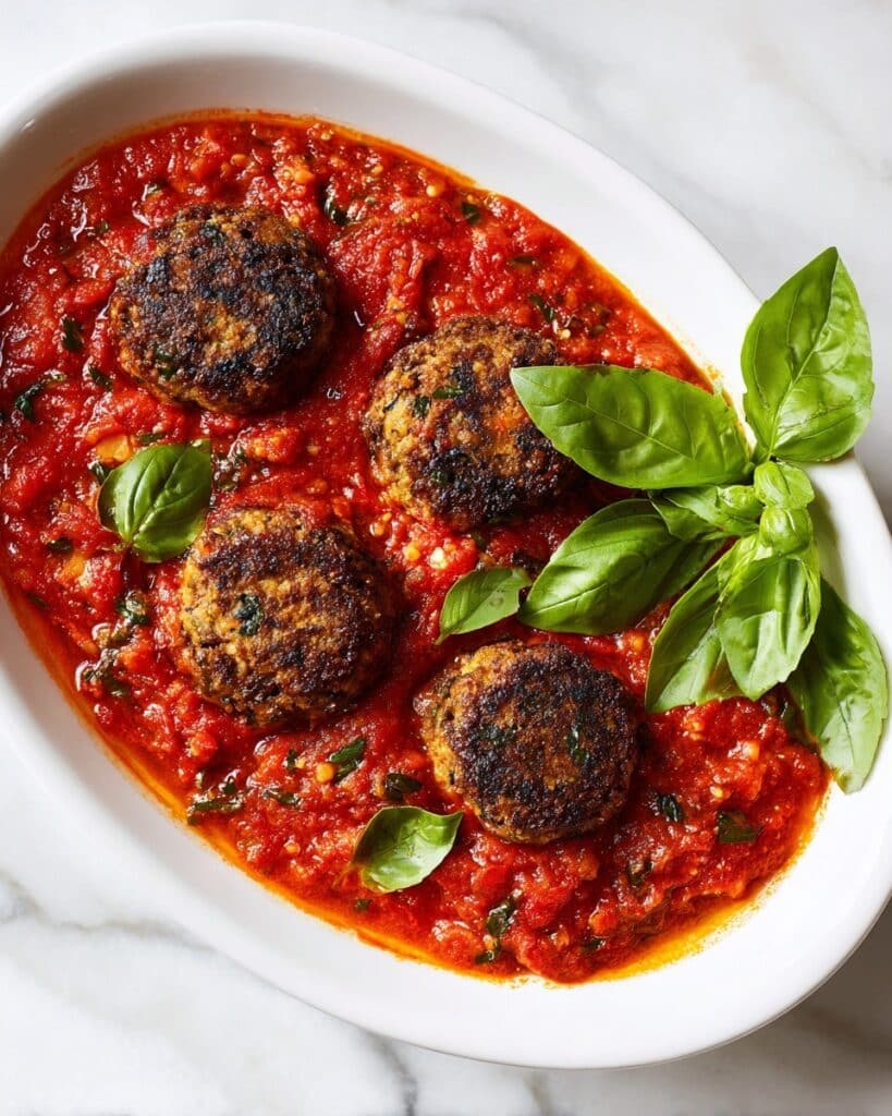 Polpette di Melanzane ~ Eggplant Meatballs without Meat Recipe