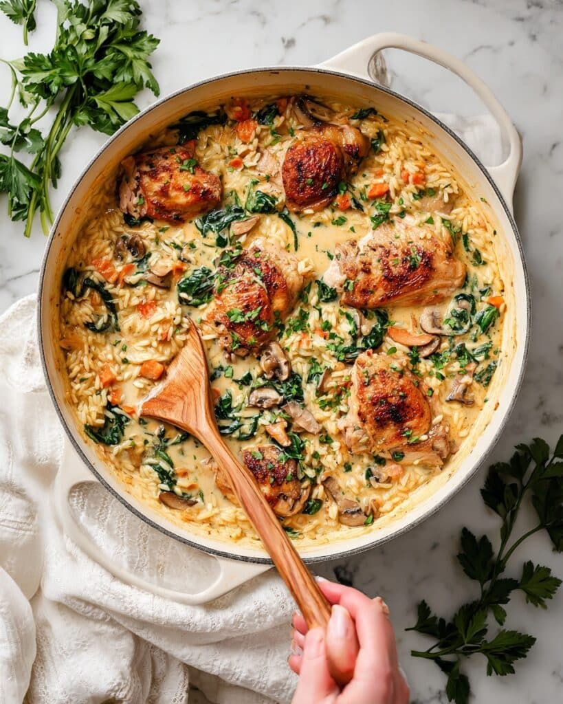 Marry Me Chicken Orzo (One Pot!) Recipe