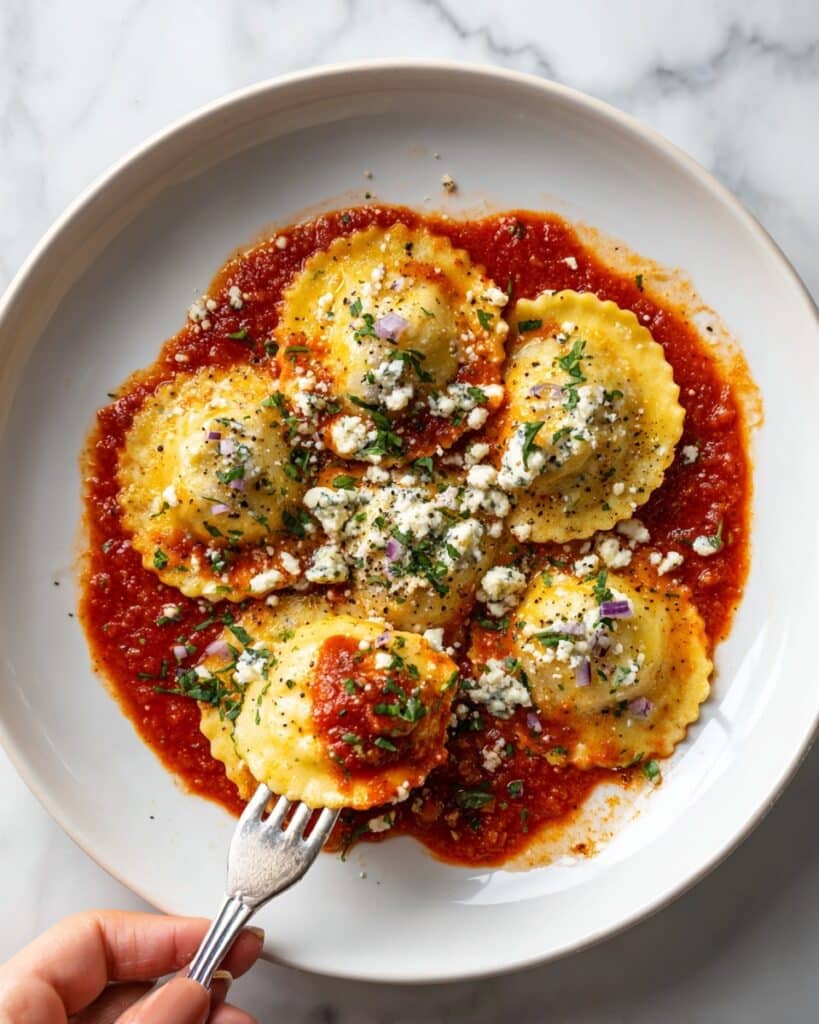 Stuffed Chilaquiles with Spicy Guajillo Salsa and Crispy Masa Triangles Recipe