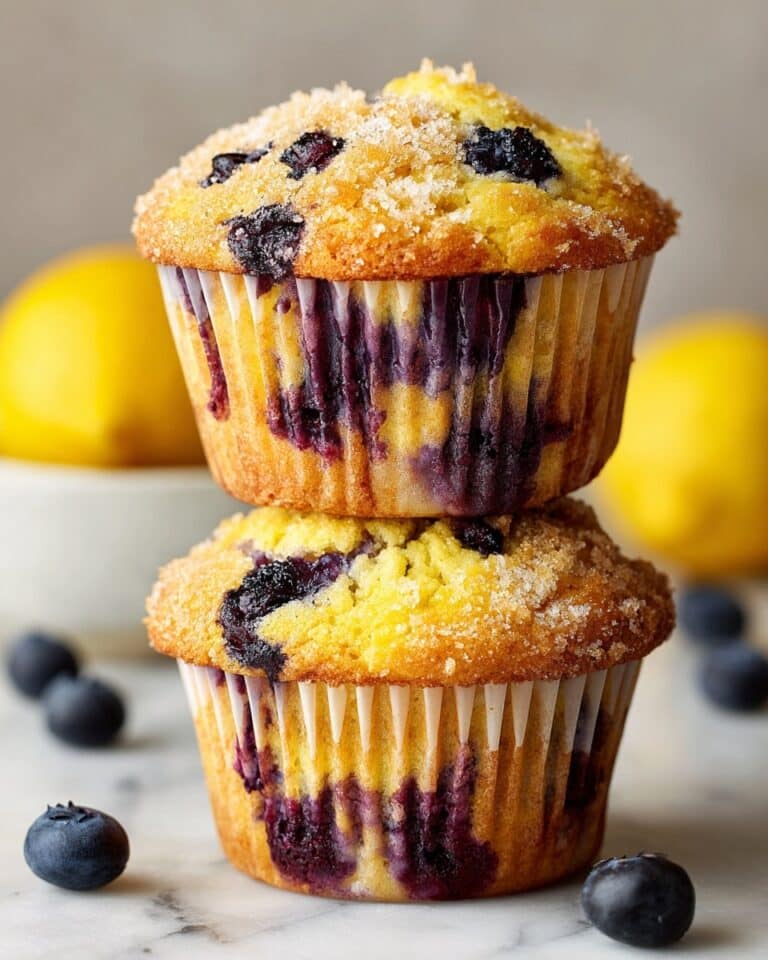Lemon Blueberry Muffins Recipe