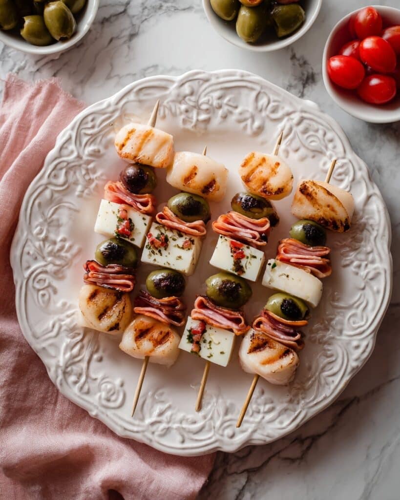 Mini Tortellini Kabobs Recipe