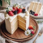 Sugar-Free Vanilla Cake (Low-Carb, Keto) Recipe