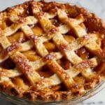 Homemade Classic Apple Pie with Lattice Crust and Spiced Filling Recipe