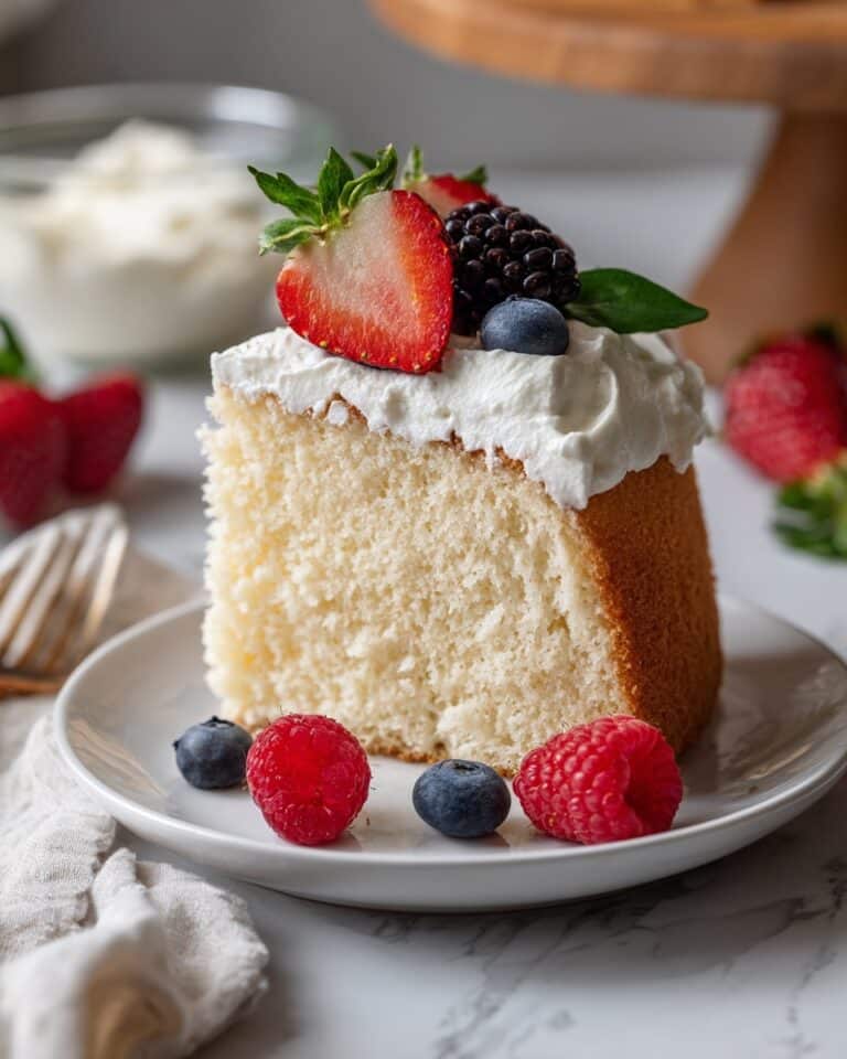 Angel Food Loaf Cake Recipe