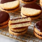 Twix Cookies with Caramel and Chocolate Ganache Recipe