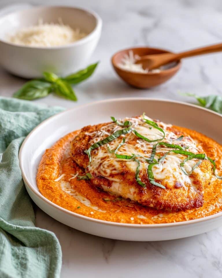 Chicken Parmesan with Vodka Sauce Recipe