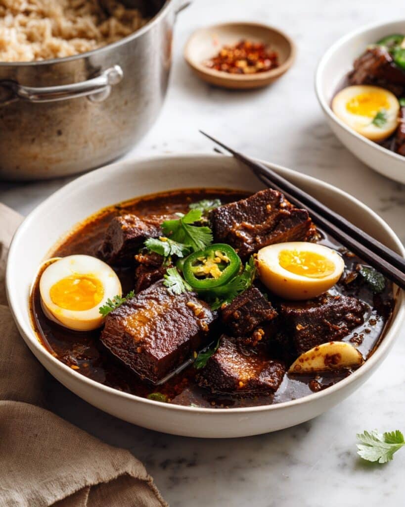 Thit Kho (Vietnamese Caramelized Pork Belly with Eggs) Recipe