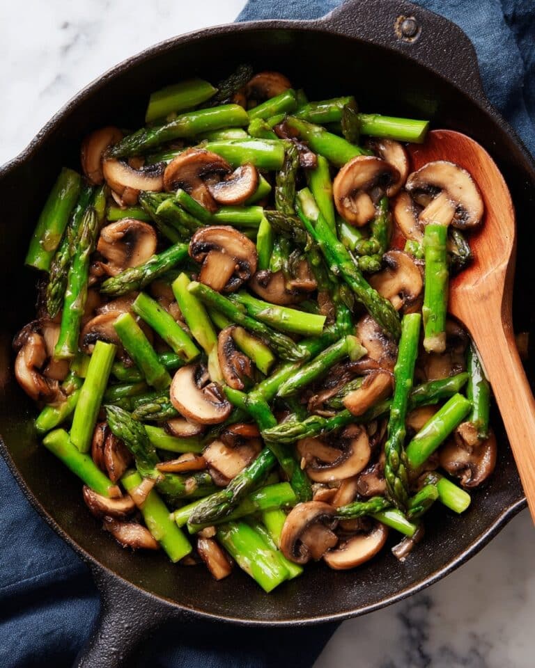 The Best Sauteed Asparagus and Mushrooms Recipe