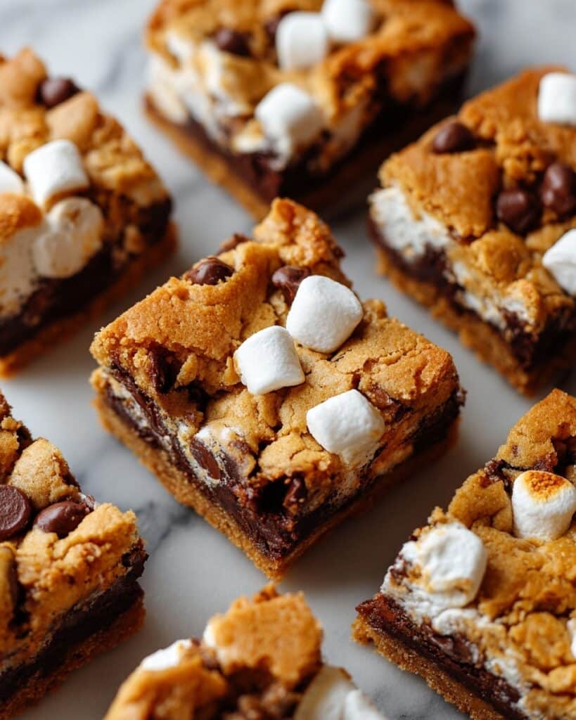 S’mores Cookie Bars Recipe