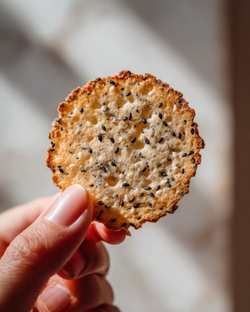 Cottage Cheese Chips with Everything Bagel Seasoning Recipe