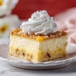 Easy Rhubarb Custard Cake Recipe