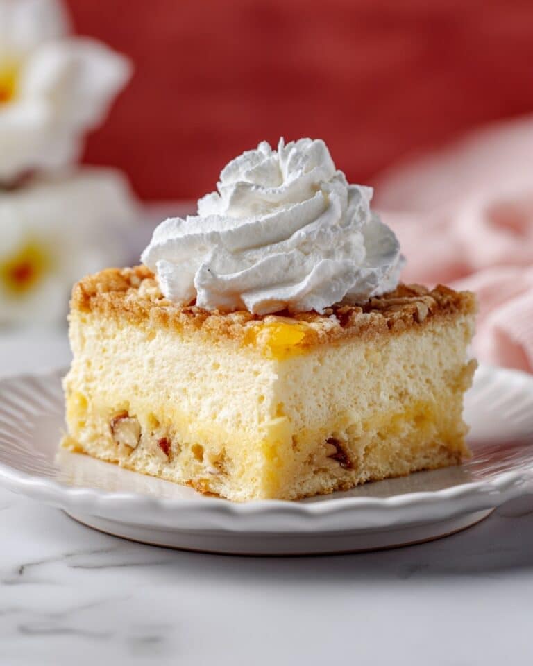 Easy Rhubarb Custard Cake Recipe