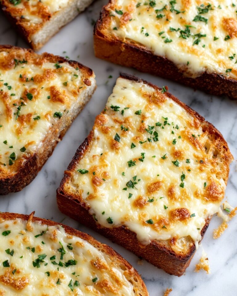 Easy Cheesy Garlic Bread Recipe