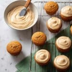 Zucchini Cupcakes with Brown Sugar Frosting Recipe