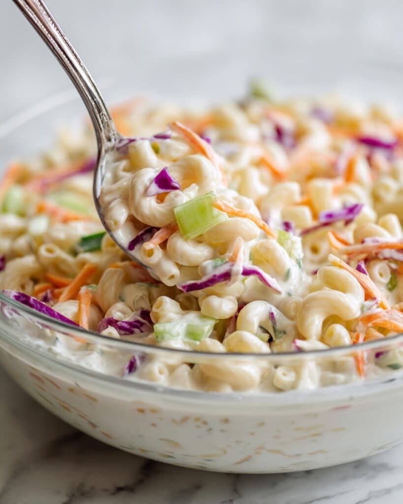 Macaroni Coleslaw Salad Recipe