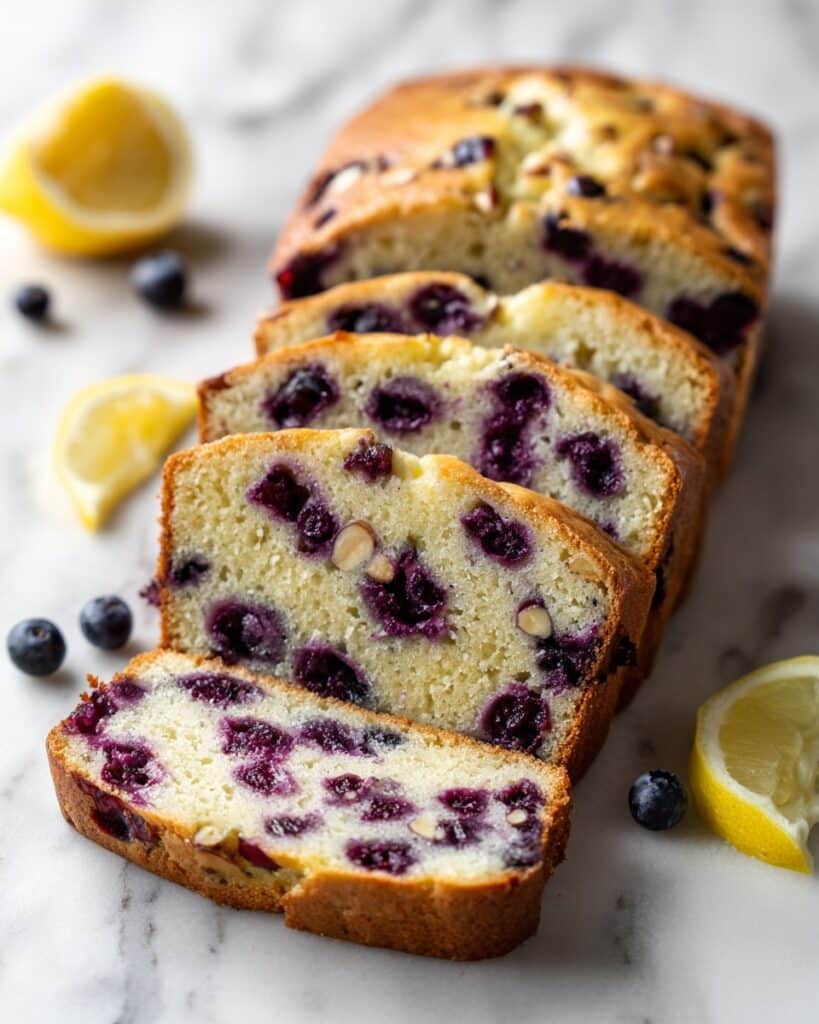 Lemon Blueberry Bread Recipe