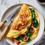 Rice Paper Breakfast Pizza Recipe