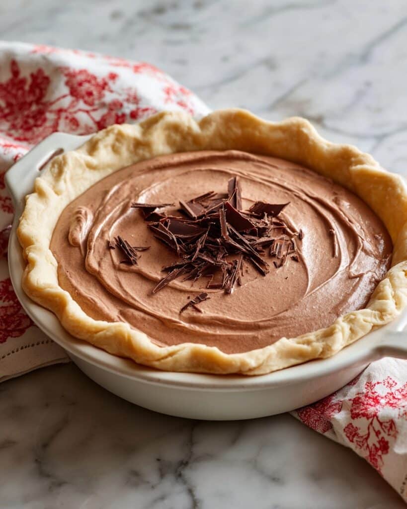 Aunt Hen’s Chocolate Angel Pie Recipe