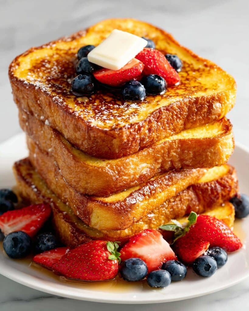 Eggless French Toast Recipe
