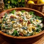 Pesto Burrata Pasta Salad Recipe