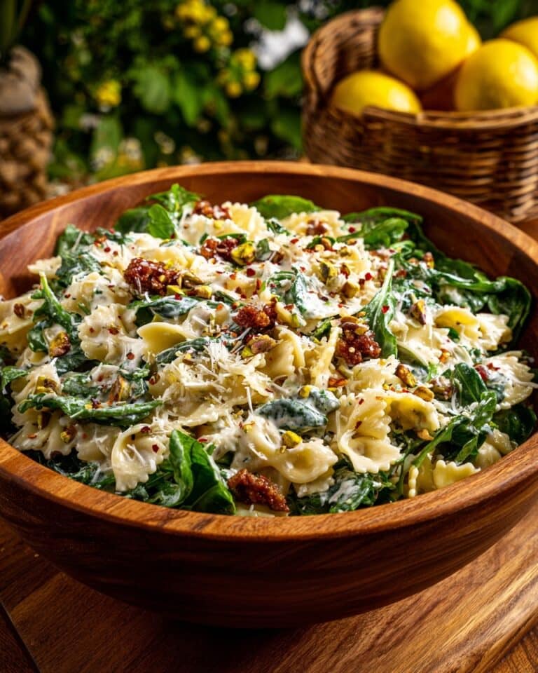 Pesto Burrata Pasta Salad Recipe