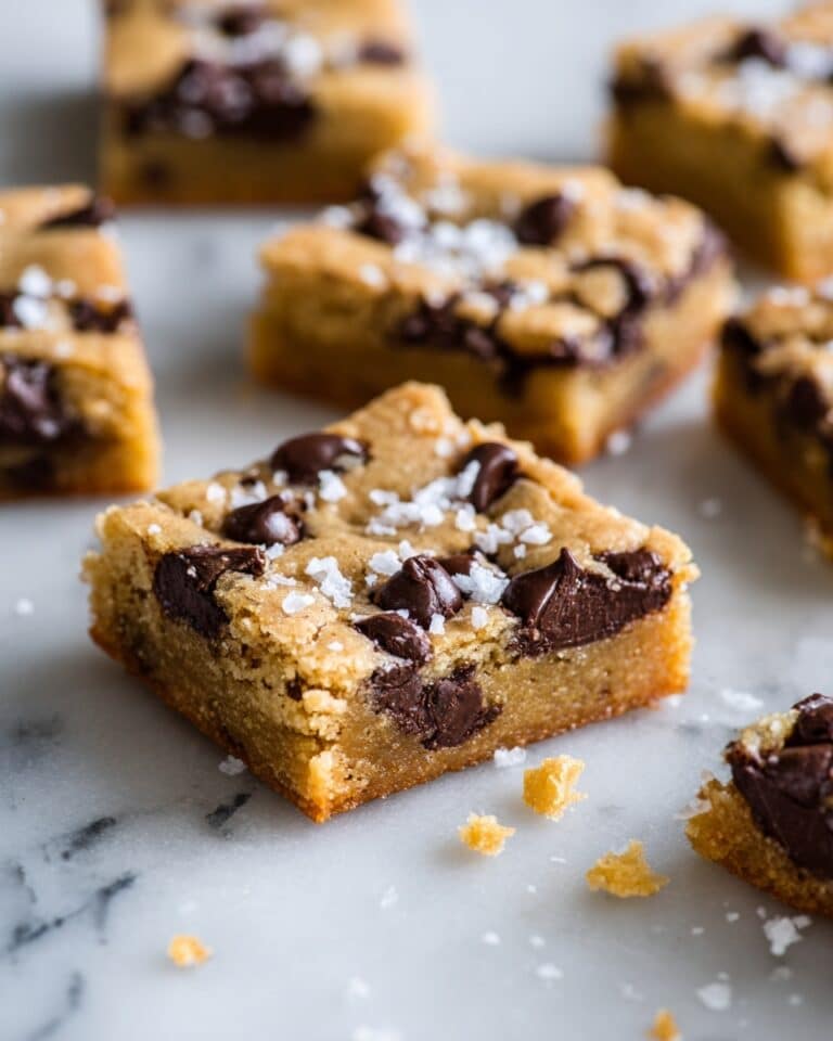 Classic Chocolate Chip Cookie Bars Recipe