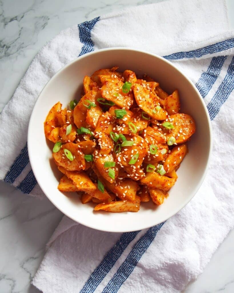 Tteokbokki (Spicy Rice Cakes) Recipe
