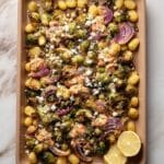 Lemon Parmesan Gnocchi Sausage Skillet Recipe