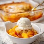 Fresh Peach Cobbler Recipe