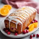 Cranberry Orange Bread with Citrus Glaze Recipe
