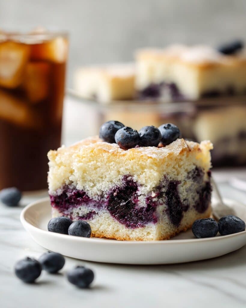 Blue Ribbon Blueberry Coffee Cake Recipe