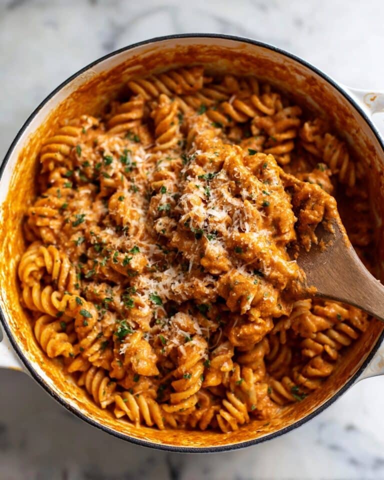One Pot Creamy Tomato Beef Pasta Recipe