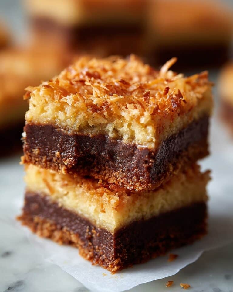 German Chocolate Brownies Recipe