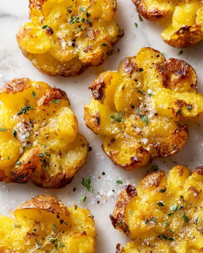Ultra Crispy Smashed Potatoes Recipe