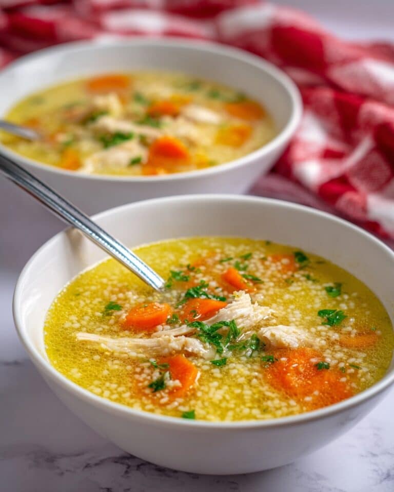 Chicken Pastina Soup Recipe