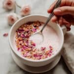Easy Rose Latte (Iced or Hot) Recipe
