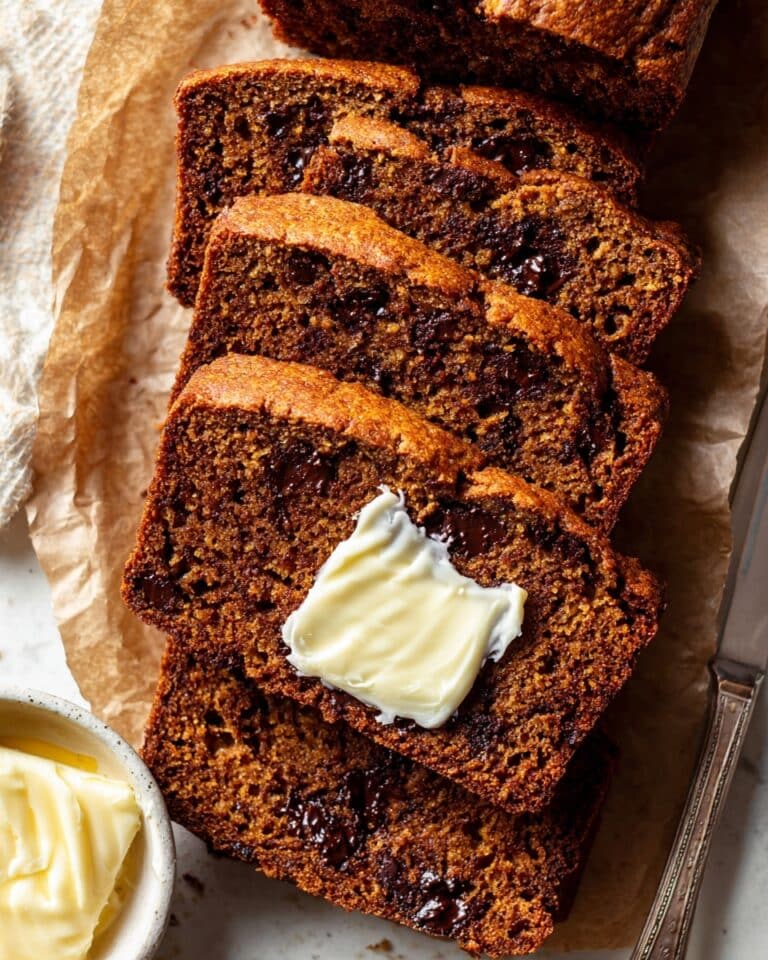Peanut Butter Chocolate Chip Zucchini Bread Recipe